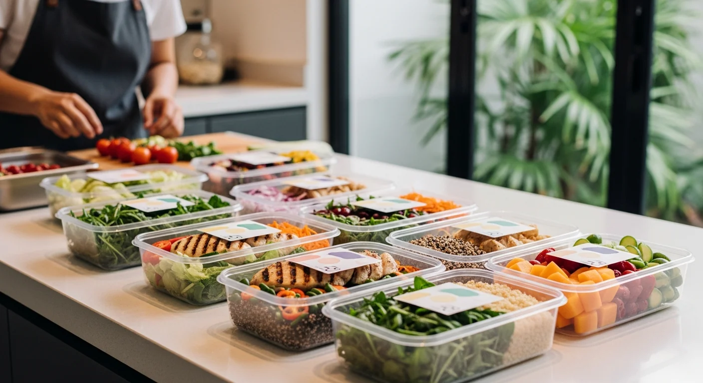 Есть ли на Бали сервисы доставки готового здорового питания (meal prep) с расчетом КБЖУ?