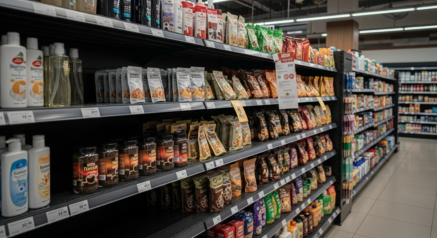 Какие марки косметики и продуктов питания исчезли с полок на Бали из-за запрета пластиковых саше (Gubernatorial Circular No. 9/2025)?