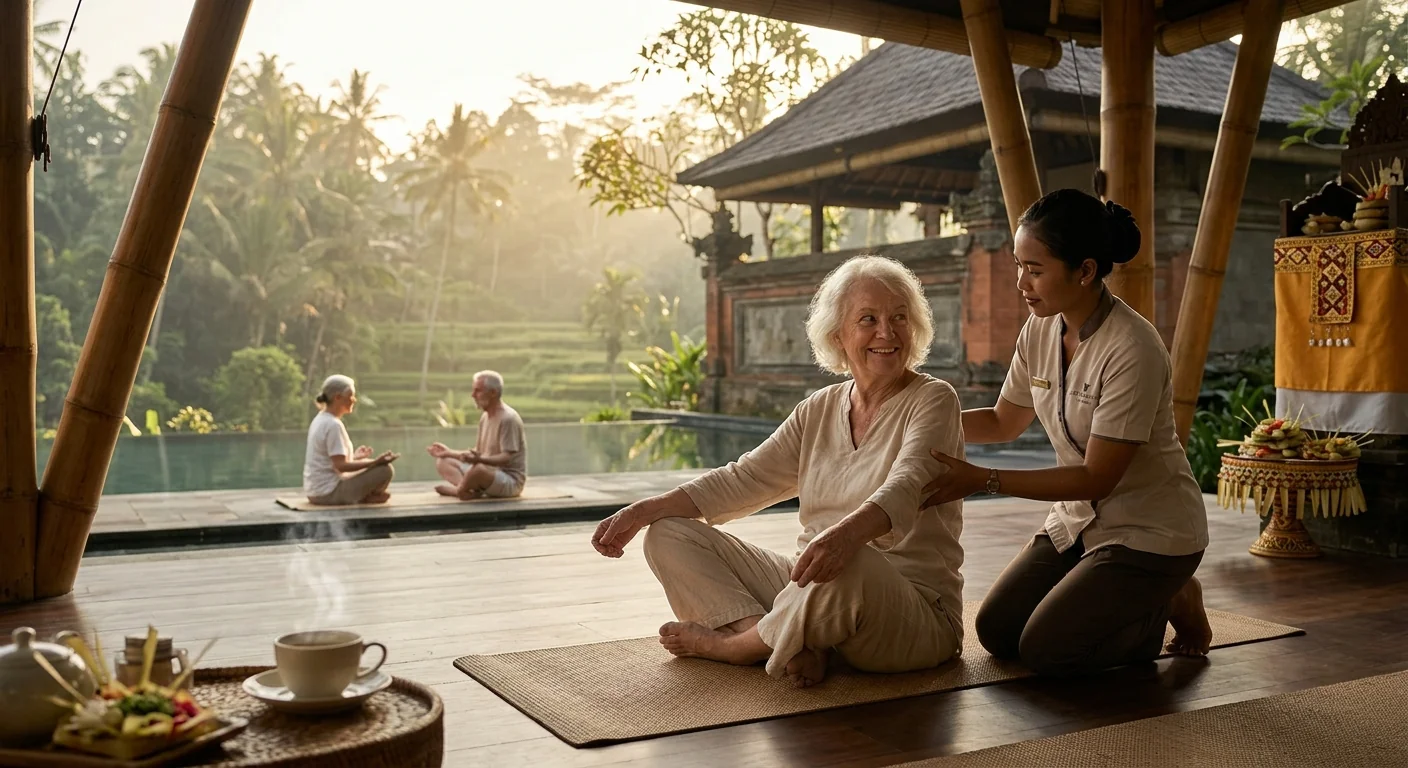 Какие программы оздоровления для старшего поколения (longevity) предлагает новый курорт JW Marriott Bali Ubud Resort?