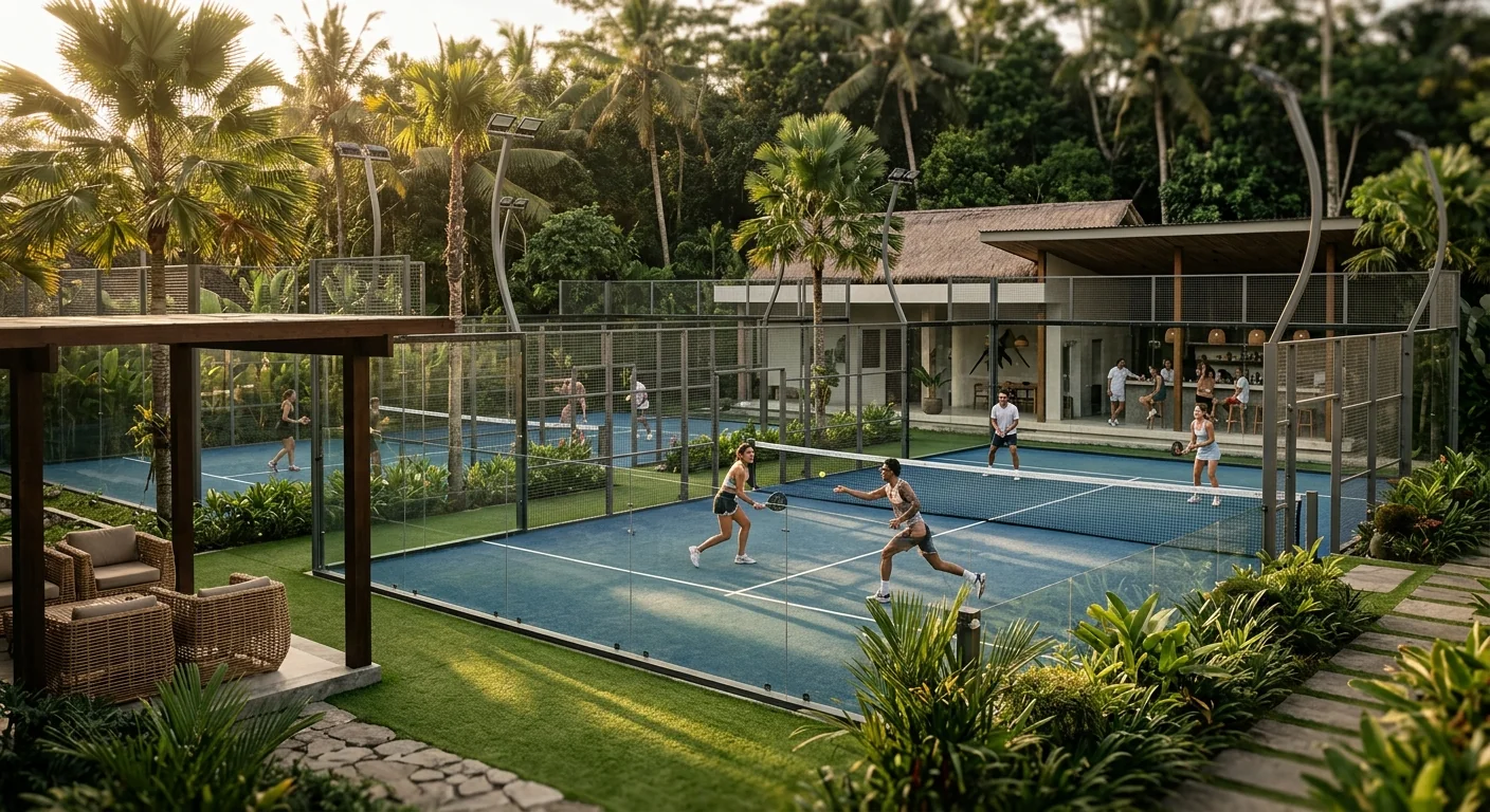Чем знамениты новые корты Jungle Padel в Умаласе и Переренане по сравнению со старыми теннисными клубами Бали?